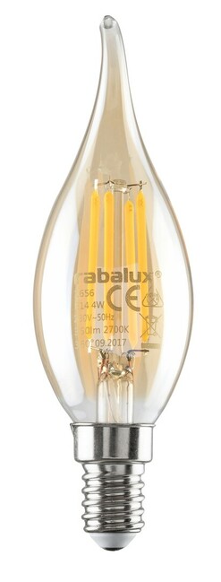 Žiarovka LED-filament, E14, 4,2W, 4000K - 1656