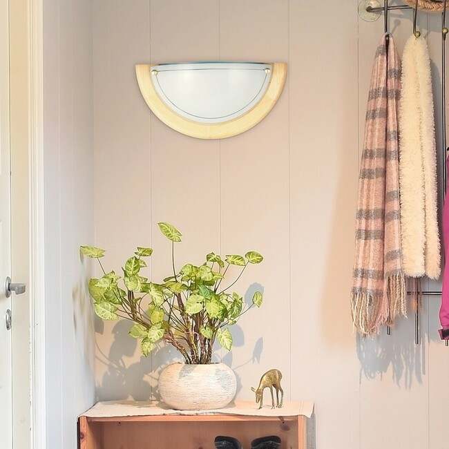 Svietidlo DREVENÉ UFO - E27/60W, IP20 - 5401