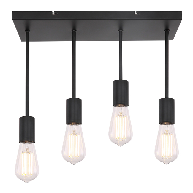 Stropné svietidlo MARTHA - E27,IP20 - 54008-4D