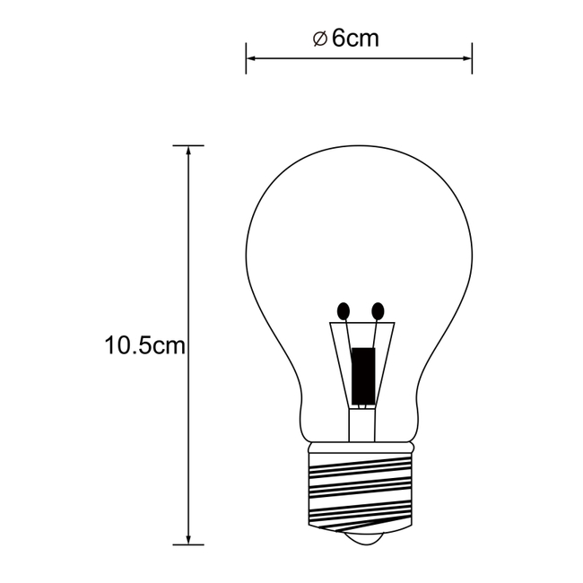 Žiarovka BULB - G,E27 - 3400L2