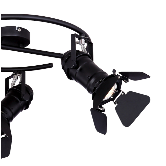 Stropné svietidlo EGON - kov, GU10, IP20 - 54650-3B