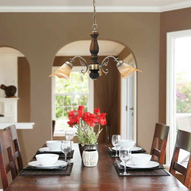 Svietidlo RUSTIC 3 - E14/3x max. 40W, IP20 - 7093