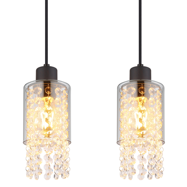 Závesné svietidlo BACKEY - 15W, E27, IP20 - 15799-4H