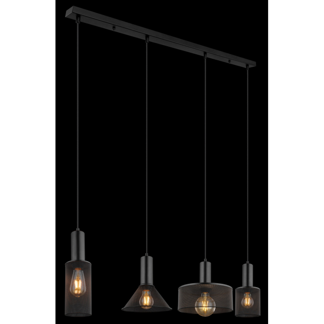 Závesné svietidlo JEDD - 60W, E27, IP20 - 15648-4H