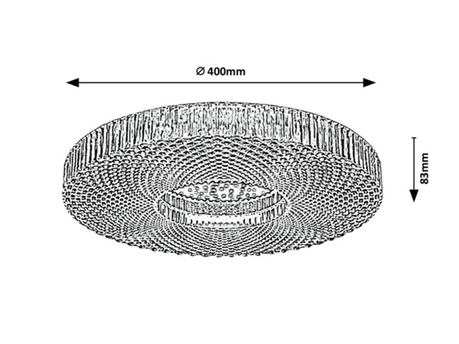 Svietidlo ZIVA - LED/36W, IP20 - 3064