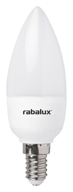 Žiarovka LED sviečka, E14, 7W, 3000K - 1611