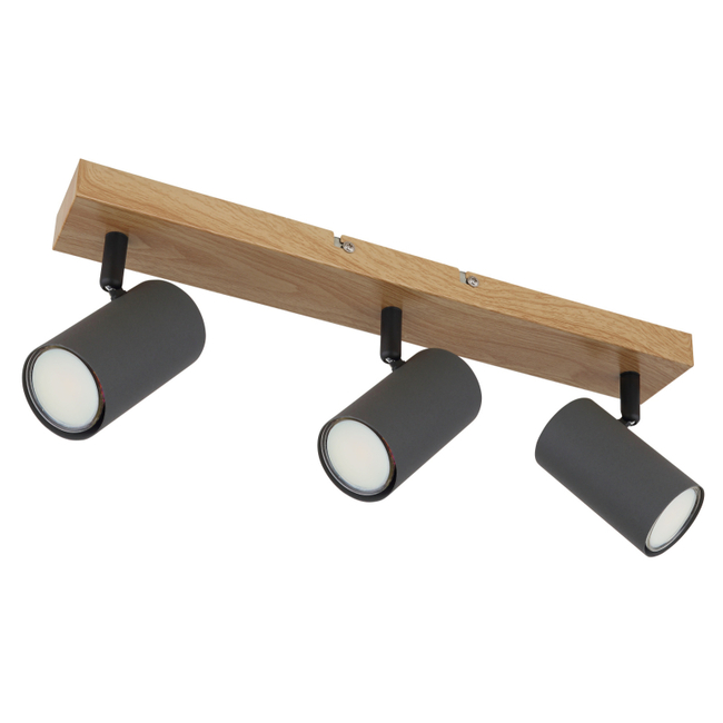 Bodové svietidlo ROBBY - GU10,IP20,grafitová tmavá - 57911-3G