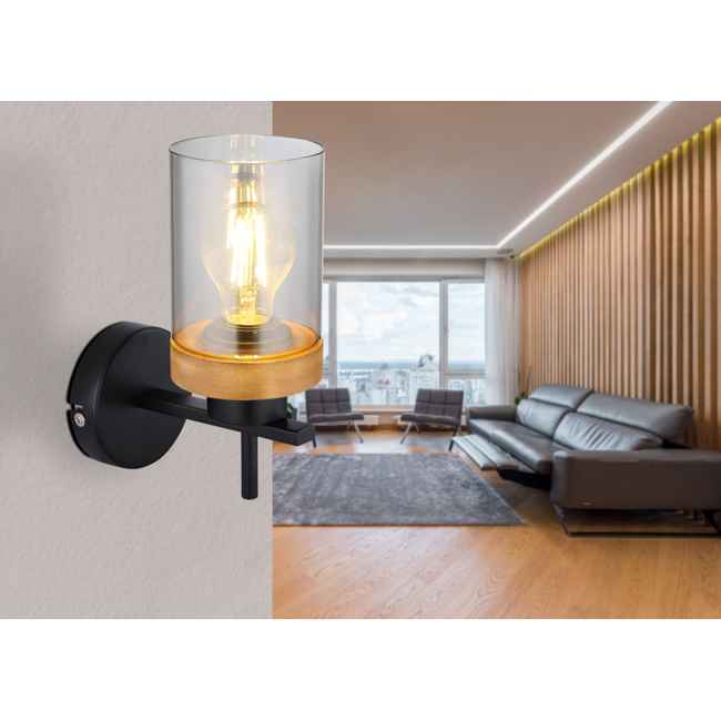 Nástenné svietidlo FINCA - 40W,E27,IP20 - 15557W