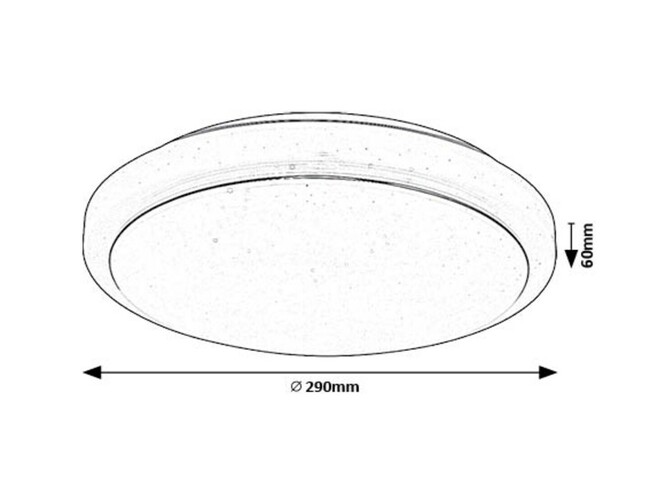 Svietidlo TREVOR2 - 12W, 960lm, IP20 - 71181