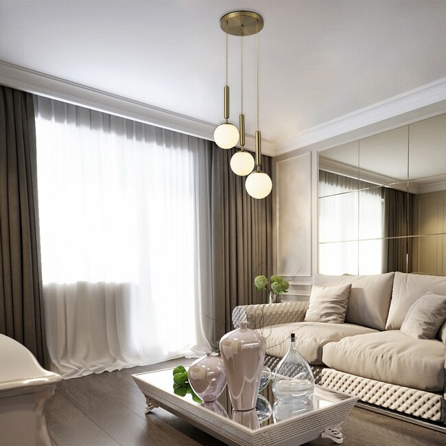 Svietidlo DIVINA - E14, 3x max. 9W, IP20 - 5353