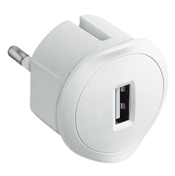 Legrand - adaptér USB do zásuvky 5V, 1,5A, biely