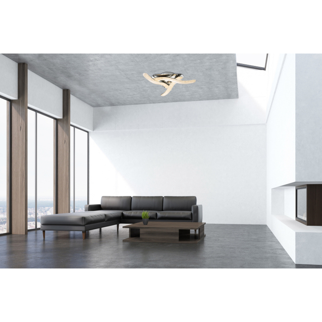 Stropné svietidlo NABRO - 36W, 3708/2834lm, IP20 - 67833-36