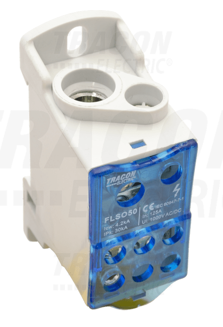 Svorka odbočná 1x50mm2/6×25mm2, 1000VAC/DC,125A