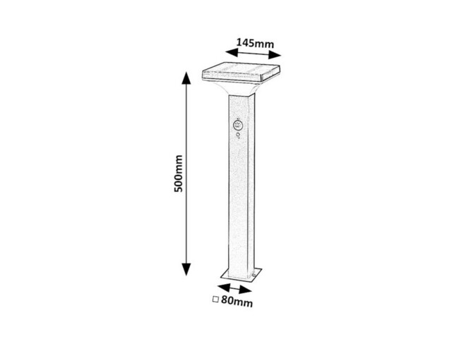 Svietidlo GELEEN - 4W, 400lm, IP44 -  77045