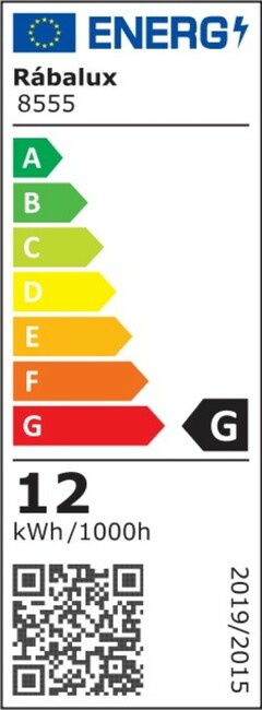 Svietidlo LENTIL LED - 12W, 230V, 50Hz, IP54 - 8555