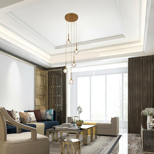 Svietidlo KASSIA - G9/5x max. 5W, IP20 - 5396