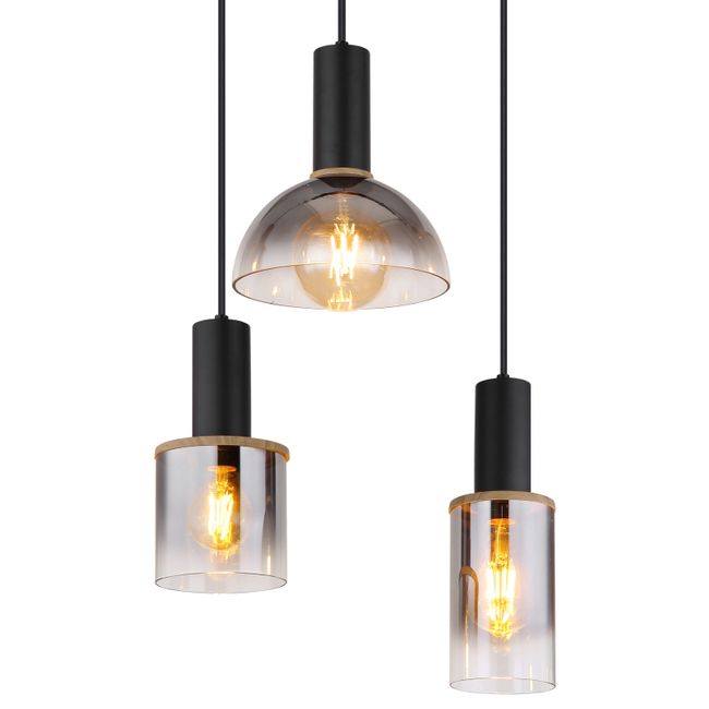 Závesné svietidlo CLASSIS - 15W, E27, IP20 - 15551-6H