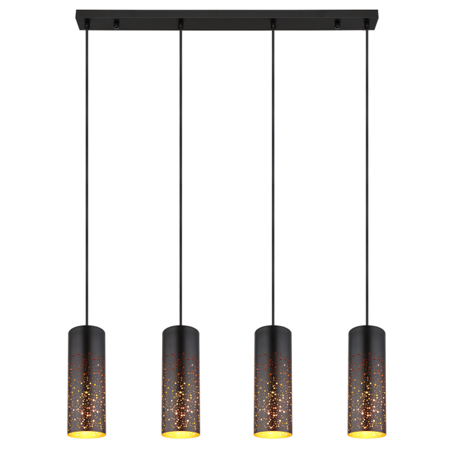 Závesné svietidlo CROCKY - 40W, E27, IP20 - 21005-4H