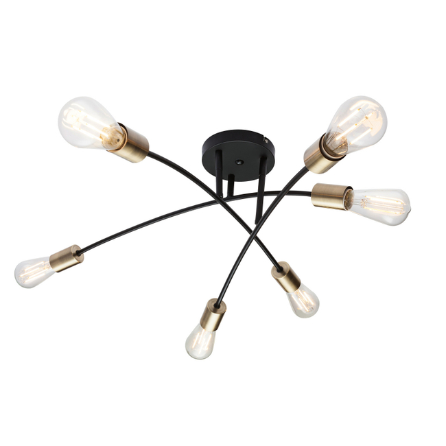 Stropné svietidlo SARINI - E27,IP20 - 54003-6