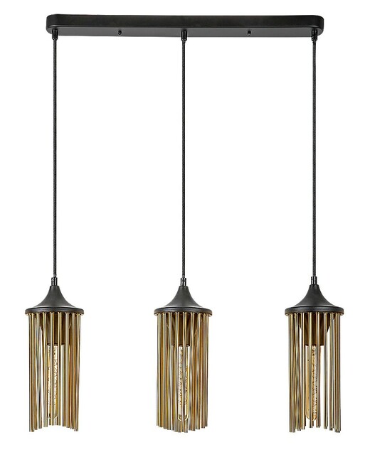 Závesné svietidlo ROXAS - E27/3x max. 40W, IP20 - 72153