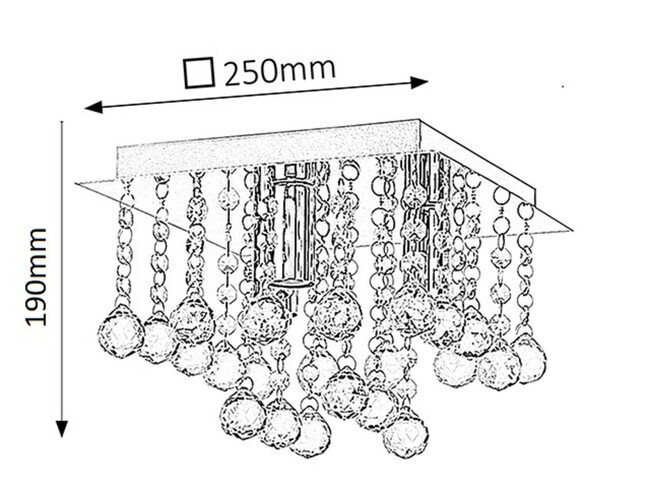 Svietidlo CORINNA - E14/3x max. 40W, IP20 - 2617