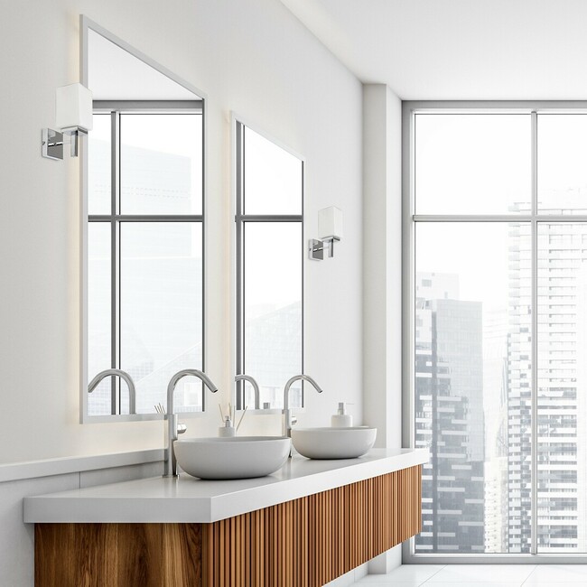 Svietidlo ZENKAI - E14 1X MAX 10W, chrómová, IP44 - 71059