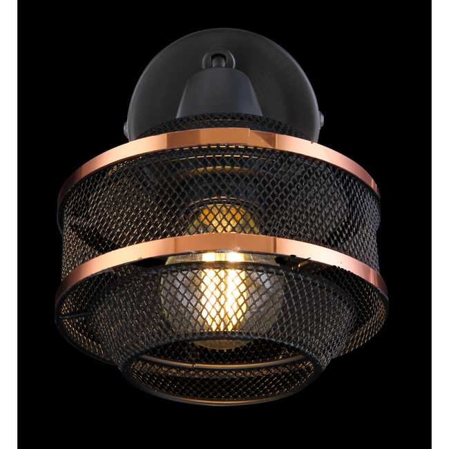 Nástenné svietidlo BELLONA - čierna,E14,IP20 - 54020-1