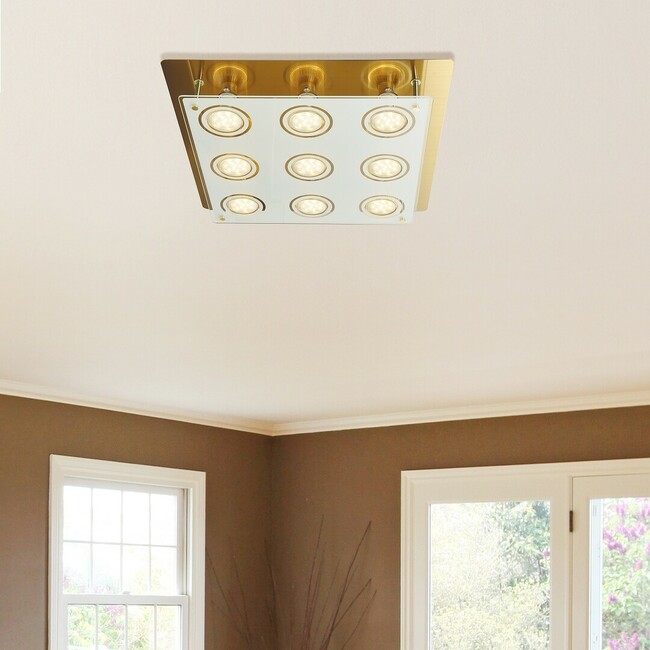 Svietidlo NAOMI - GU10/ 9x MAX 15W, IP20 - 2254