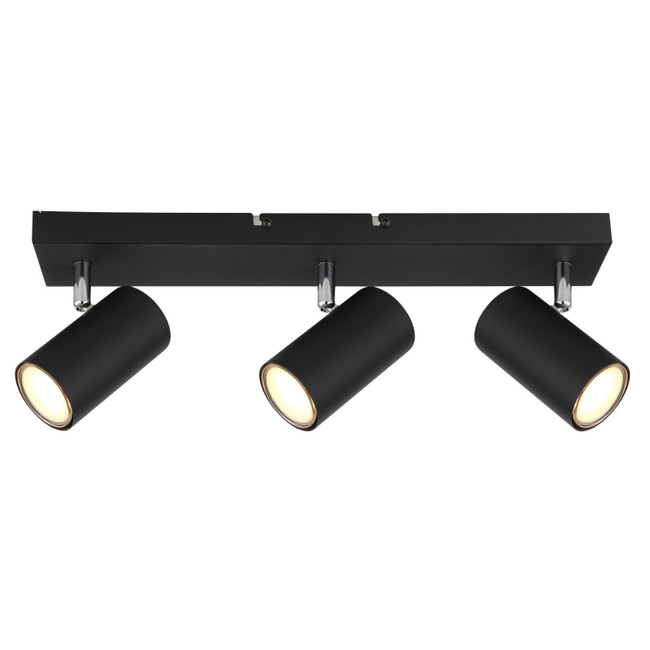 Bodové svietidlo ROBBY - GU10, IP20, čierna matná - 57911-3B