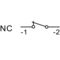 Kontaktný blok k sérii NYG(K)3, NC