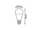 Žiarovka LED, E27, A60, 13W, 3000K - 1582