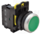 Tlačidlo, zelené,1×NO, 5A/230V, IP65