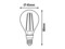 Žiarovka LED-filament, E14, 4,2W, 2700K - 1594