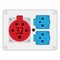 Rozvodnica zásuvková R-BOX,32/5+2x250V