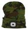 Čiapka LED - kamufláž