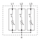 Prepäťová ochrana 3p, B+C TRACON