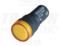 Kontrolka LED, žltá, 230V AC/DC, d=16mm