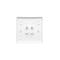 SIMON55 - kryt vypínača 1-tlačidlový, biely matný