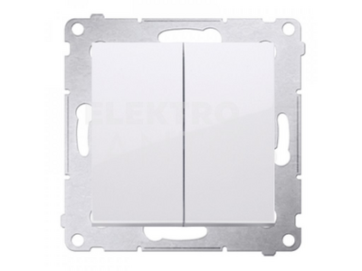 SIMON54 - vypínač č.:5, biely