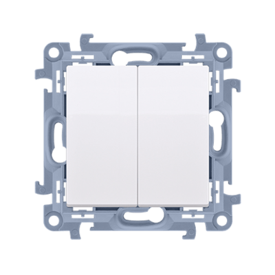 SIMON10 - vypínač č.5, biely