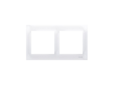 SIMON54 Premium - rámik 2P, biely