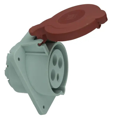 Zásuvka panelová 32/4 IP44 (IEN 3243)