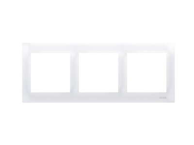 SIMON54 Premium - rámik 3P, biely