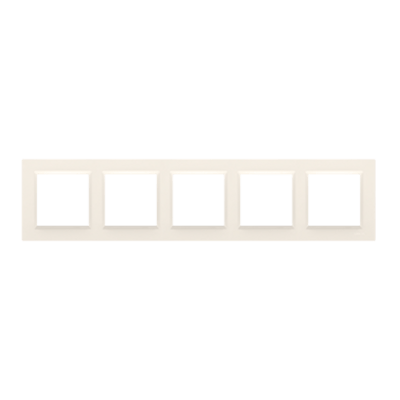 SIMON10 - rámik 5P, krémový