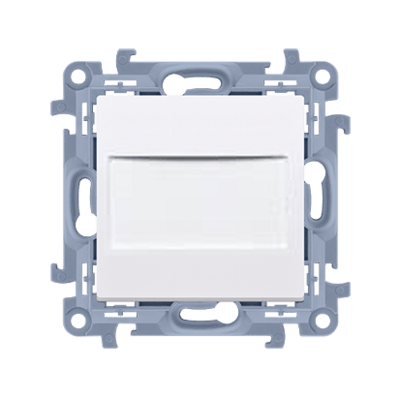 SIMON10 - záslepka, biela