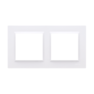 SIMON10 - rámik 2P, biely