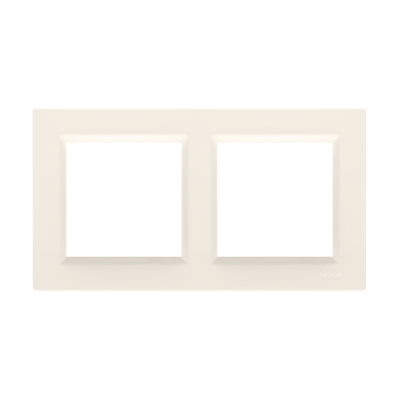 SIMON10 - rámik 2P, krémový