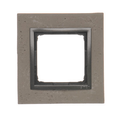 Simon 54 Nature - Rámček 1- násobný, betón tmavý/antracit