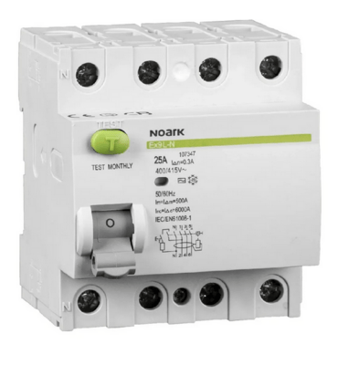 Prúdový chránič NOARK Ex9L-N, 63/4-0,03A, typ A