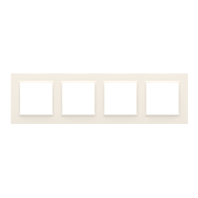 SIMON10 - rámik 4P, krémový